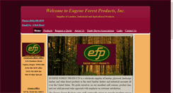 Desktop Screenshot of eugeneforestproducts.com